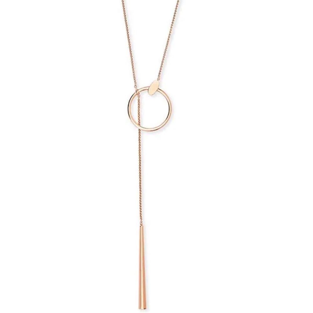 Kendra Scott rose gold necklace